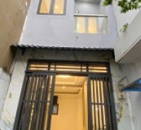 Nhà nở hậu 6m Mạc Vân P13Q8 (P.Chánh Hưng), ko lộ giới