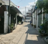 NHÀ 2 TẦNG -HẺM TINH LỘ 43 -GIÁ 2TY350