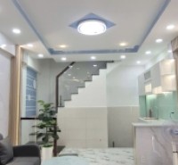 Nhà mới 1 lầu/2PN/2WC hẻm 184 Âu Dương Lân P3Q8