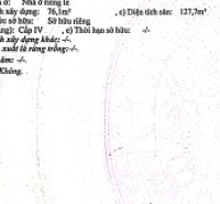 Bán nhà gác lửng đường Tú Qùy - Gần trường TH Bùi Thị Xuân