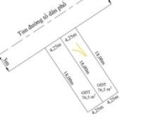 Lô 76.5m² nhánh 3 Bùi Phổ – đường 6m, giá chỉ 1.8x tỷ – hàng hiếm Tân Thành  ZALO 0567 222 555