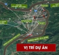 Mở bán đợt 1 đất nền TP Hòa Bình. Giá từ 19tr/m2 có hỗ trợ ngân hàng.