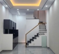 Nhà mới 2 lầu+ST hẻm xe Ford Dạ Nam P.Chánh Hưng P2Q8