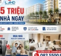 Căn hộ 2PN Nhơn Trạch giá chỉ hơn 500Tr - Khai thác cho thuê ngay, tỷ suất sinh lời 10%/năm