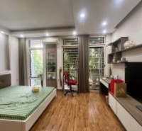 Bán nhà thịnh liệt mới 4 tầng long lanh 2 thoáng phân lô ao sào ô tô dừng đỗ ngày đêm hoàng mai