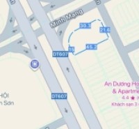 CHUYỂN NHƯỢNG LÔ GÓC 3MT ĐƯỜNG MINH MẠNG VÀ LÊ VĂN HIẾN, KHUÊ MỸ