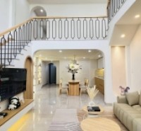 ♥ Kiệt 3m thẳng thông Lê Độ, gần Siêu Thị, 70m2, ngang 5m, 2 tầng 3PN, hơn 5 tỵ