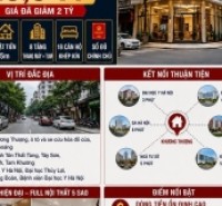 BÁN TÒA NHÀ MẶT PHỐ KHƯƠNG THƯỢNG - ĐỐNG ĐA - 60M² - 8 TẦNG - 18 PHÒNG - 29,9 TỶ