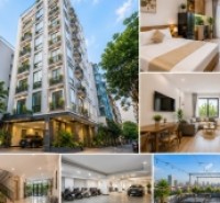 BÁN TÒA APARTMENT NGUYỄN KHANG - CẦU GIẤY - Ô TÔ VÀO NHÀ - DÒNG TIỀN 250 TRIỆU/THÁNG - 190M² - 9 TẦNG - MT 10M - 81 TỶ