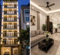BÁN TÒA APARTMENT NGUYỄN KHANG - CẦU GIẤY - GARA Ô TÔ - DÒNG TIỀN GẦN 300 TRIỆU/THÁNG - 160M² - 8 TẦNG - MT 7M - 58,5 TỶ