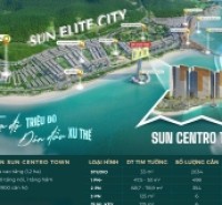 Chính thức booking căn hộ dự án Sun Centro Town Hạ Long chỉ từ 50 triệu có hoàn lại