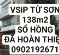 Bán biệt thự VSIP - TỪ SƠN - BẮC NINH  LÔ GÓC