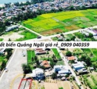 Bán đất thổ cư 238m2, Mỹ Á, Đức Lợi, Mộ Đức, Quảng Ngãi - 1.5 tỷ, sổ đỏ