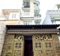 Nhà hẻm 105/44A Nguyễn Tư Giản, Phường 12, Gò Vấp, Hẻm 6m thông, 5x20m, Cn 98,5 m2, trệt 3 lầu, ST trước sau, 4PN, 1PT, 1P sinh hoạt chung, Nội thất, 11,6 tỷ TL