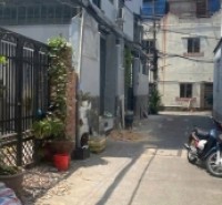 Đất hẻm 611/13/6 Lê Văn Thọ, Phường 14, Gò Vấp, Hẻm 4,5m, 4 NH 4,2x24m, Cn 95,8 m2, 6,4 tỷ TL