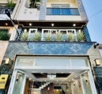 Nhà hẻm 1426/3A Lê Đức Thọ, Phường 13, Gò Vấp, Hẻm 6m thông, NH 5,7x17m, Cn 84,3 m2, trệt lửng 3 lầu, ST, 4PN, 5WC, 1P Xông hơi, Full nội thất, Thang máy, 15,8 tỷ TL