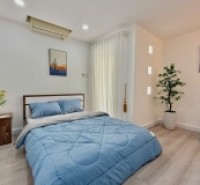 ♥ Nhà cạnh MT Nguyễn Phong Sắc gần Nguyễn Hữu Thọ, 104m2, 3 tầng, 12 phòng trọ, thu 30tr, 5.x tỷ