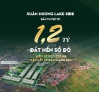 Ra mắt đợt 1 dự án Xuân Hương Lake Side, chỉ từ 1,2tỷ/lô 90m2