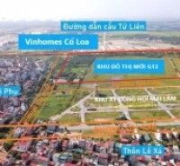 Bán 80m đất đấu giá X1 Đông Hội ,Mai Lâm ,Đông Anh gần Vin Cổ Loa