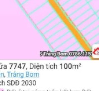 Bán đất An Viễn, giáp Tam Phước, giá 1.05 tỷ