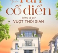Bán siêu phẩm Biệt Thự song lập độc bảng đô thị sinh thái khoáng nóng bến du thuyền bên Sông Hồng DT 200m2  chỉ 30 Tỷ.