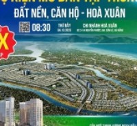 SỰ KIỆN MỞ BÁN TẬP TRUNG – ĐẤT NỀN & CĂN HỘ HÒA XUÂN