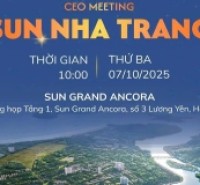 RA MẮT CĂN HỘ CAO CẤP VEN SÔNG TỈNH KHÁNH HOÀ