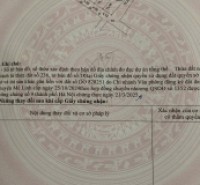 Bán đất tổ 3, Chi Đông, Mê Linh. Gần KCN Quang Minh và chợ đình Chi Đông