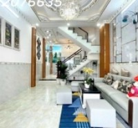 CHỈ 5.x TỶ- HUỲNH TẤN PHÁT- GẦN HOÀNG QUỐC VIỆT- BÁN NHÀ MỚI 3 TẦNG- DT 4.2 x 12.5- XE HƠI ĐỖ CỬA- HIỆN HỮU- HOÀN CÔNG.