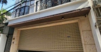 nhà đẹp Hồng Tiến, 65m x 5 tầng, mặt tiền 7.4m, gara ôtô, phong cách indochina