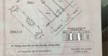 Bán nhà 75m2, 4 Tầng,  Mặt tiền Kênh Tham Lương, P14, Gò Vấp, 10.2 tỷ