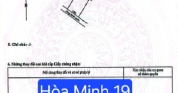 Bán đất đường Hoà Minh 19 - Gần ĐH Bách Khoa