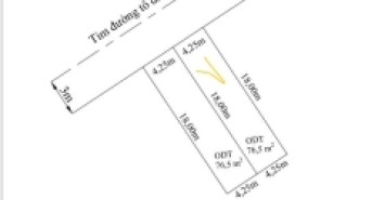 Lô 76.5m² nhánh 3 Bùi Phổ – đường 6m, giá chỉ 1.8x tỷ – hàng hiếm Tân Thành  ZALO 0567 222 555