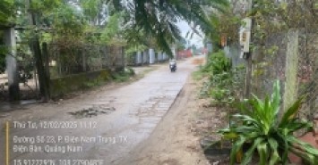 Bán đất đẹp vuông vức đường 23, Điện Nam Trung, Điện Bàn, Quảng Nam.