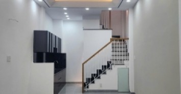 Nhà mới 2 lầu+ST hẻm xe Ford Dạ Nam P.Chánh Hưng P2Q8