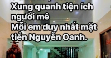 BÁN NHÀ GÓ VẤP 11.5 Tỷ -  82 m2 - NGANG LÝ TƯỞNG( #5m). NHÀ MẶT TIỀN NGUYỄN OANH, GẦN BÌNH THẠNH, PHÚ NHUẬN