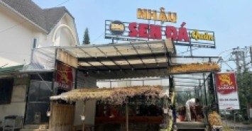 SANG NHƯỢNG QUÁN NHẬU BBQ SEN ĐÁ QUÁN TẠI ĐÀ LẠT, LÂM ĐỒNG