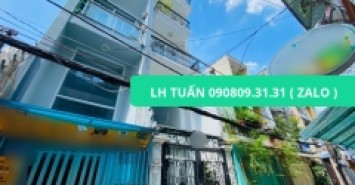 3131 - Bán Nhà P.07 Quận 3 Nam Kỳ Khởi Nghĩa 55M2, 5 Tầng , 4PN Giá 8 tỷ 8