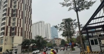 BÁN TOÀ VP MẶT PHỐ VŨ PHẠM HÀM - CẦU GIẤY - 160M2 - 5 TẦNG MT 9M - DT 100TR/TH - 116 TỶ