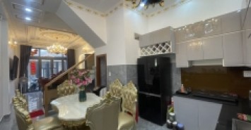 Bán nhà 4 tầng đường  Số 6, Long Trường, Q9, Thủ Đức, TP HCM. DT - 56m2, 4PN, SH, 6.65 tỷ - 0933125879