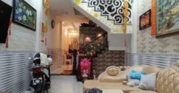 BÁN NHÀ HẺM XE HƠI - GẦN AEON MALL CAO LỖ, QUẬN 8 62M2 (4X15M) 3 TẦNG NHỈNH 8 TỶ