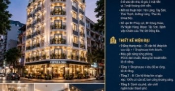 BÁN TÒA APARTMENT LÁNG HẠ - ĐỐNG ĐA - LÔ GÓC - KINH DOANH - 25 PHÒNG KK - DT 1.8 TỶ/NĂM - 100M2 - 9 TẦNG - 38,9TỶ