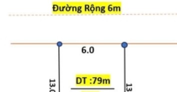 Bán đât Ông đình khoái châu diện tích 80m mặt tiền 6m đường trươc đất 6m giá đầu tư