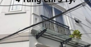 Bán Nhà Hẻm Phan Xích Long 25m2 4 Tầng Chỉ 5 tỷ P3 Phú Nhuận.