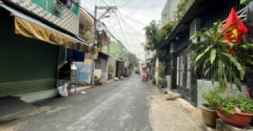 Bán Nhà 50m² Hẻm xe hơi 4m, 4PN, Lý Thánh Tông, Tân Phú, 5.6 tỷ