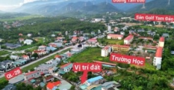 SIÊU PHẨM ĐẤT TRUNG TÂM – GIÁ MỀM – VỊ TRÍ VÀNG HỢP CHÂU, TAM ĐẢO , VĨNH PHÚC