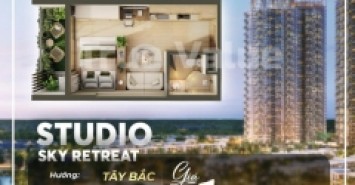 Căn hộ 1 phòng ngủ Eco Retreat 34.5m2, tầng đẹp toà S2, view thoáng mát, vốn tự có chỉ 470tr, miễn gốc và lãi 30 th, 1tỷ95