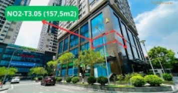 Trực tiếp CĐT bán lô góc sàn văn phòng 157,5m2 - Sở hữu lâu dài đỉnh nhất quận Thanh Xuân tiền thuê 470tr/năm