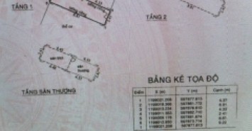 Đất hẻm 45/5 Đường số 14, Phường 8, Gò Vấp, Hẻm 4m, 4,4x9,2m, NH 8,8m, Cn 57,5 m2, 4,65 tỷ TL