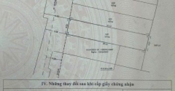 Đất hẻm 158 Phạm Văn Chiêu, Phường 9, Gò Vấp, Hẻm 6m thông, 4x20,5m, Cn 82,3 m2, 6,4 tỷ Chốt